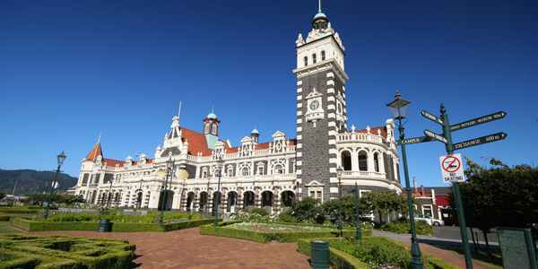 Beautiful Dunedin is located in the south east of New Zealand's South Island